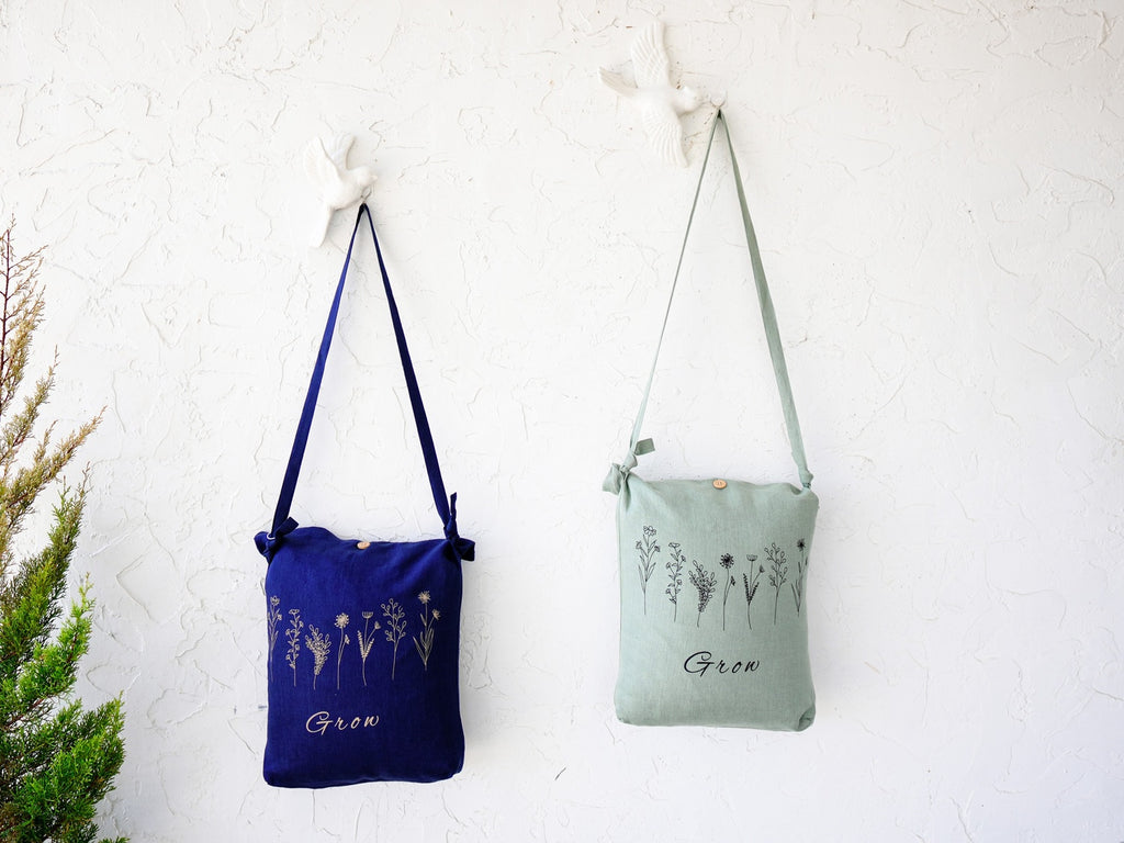 Sling Bag With Button