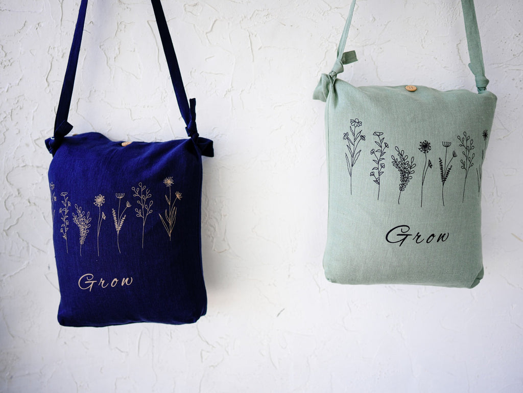 Sling Bag With Button