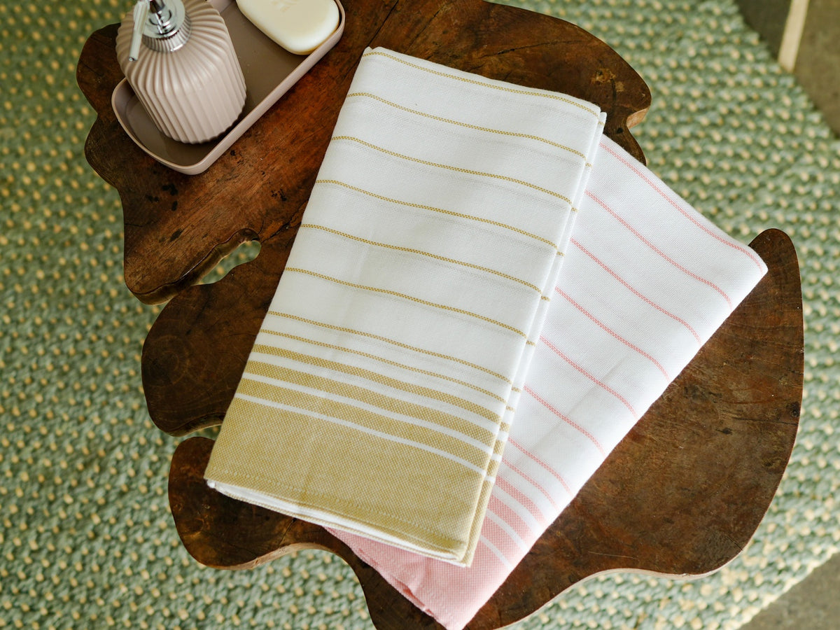 Kerala Premium Thorthu Colors - 100% cotton ( Set of 2)